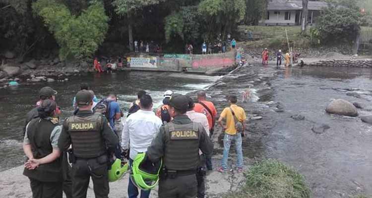 Se ahogó hombre en el río Quindío por el sector de La María