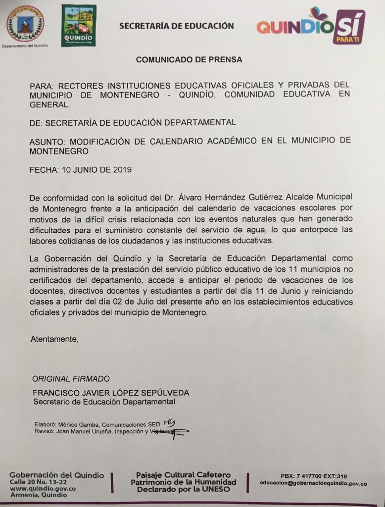 Adelantan las vacaciones escolares en Monenegro ante emergencia por el agua