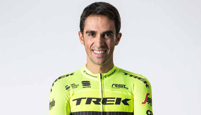 Alberto Contador en el Giro de Rigo Los Cafetales