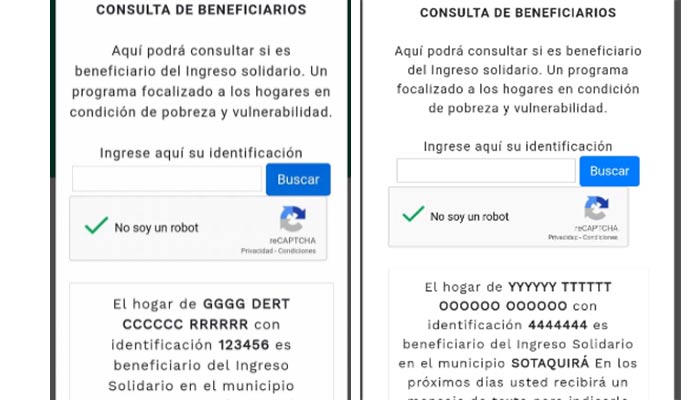 Más corrupción Identidades falsas beneficiarias subsidios