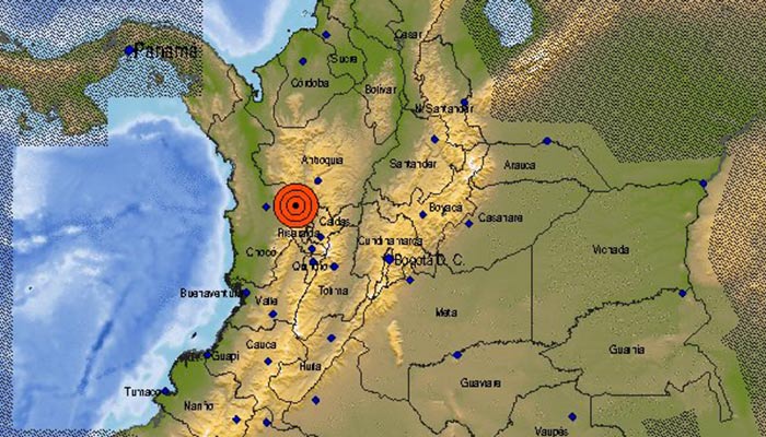 Temblor epicentro Antioquia