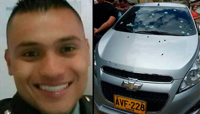 Policía quindiano murió Nariño