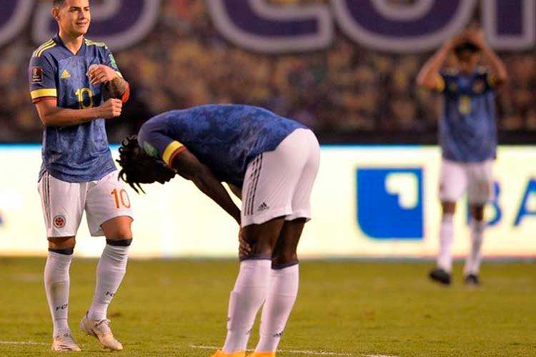 Pelea Jugadores Selección Colombia