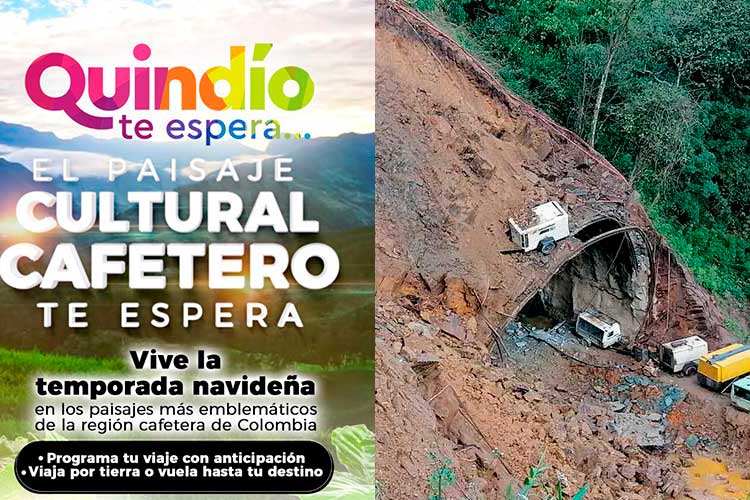 Gestión gremios mitigar económico Quindío cierre La Línea