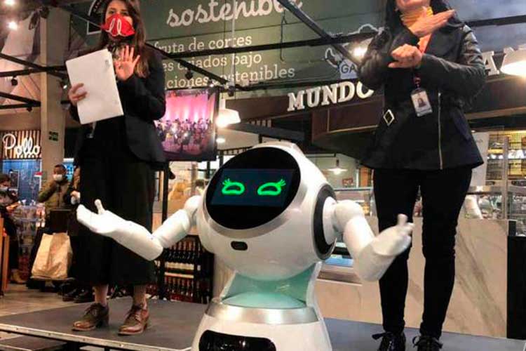 Robots supermercados en Colombia