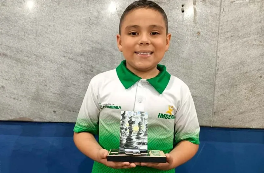 niño quindiano campeón nacional ajedrez