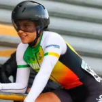 Ciclista quindiana tercera Nacional Ruta Pista