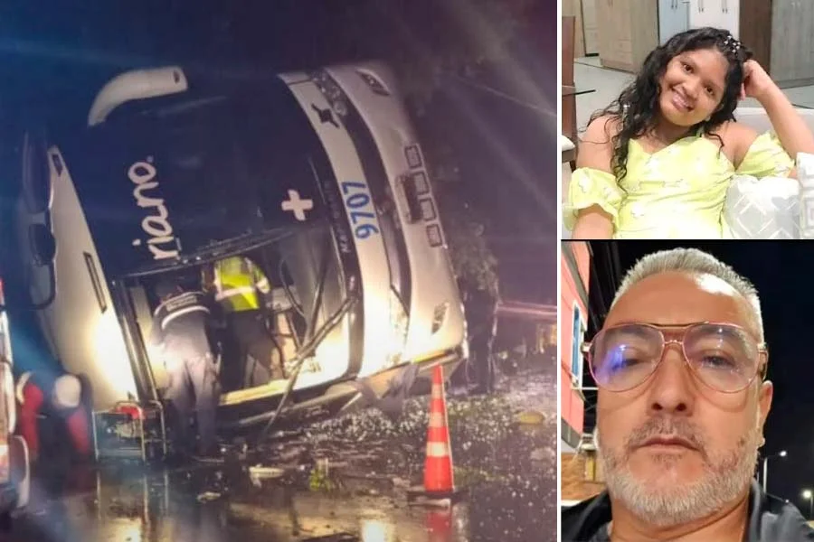 Niña estudiante Montenegro conductor Armenia murieron accidente Tolima