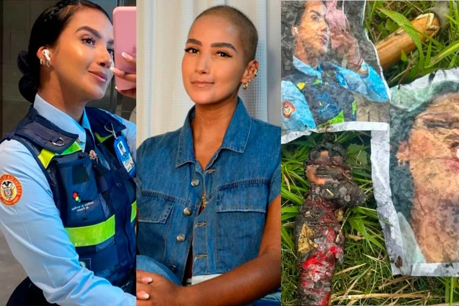 agente de tránsito más bella de Colombia
