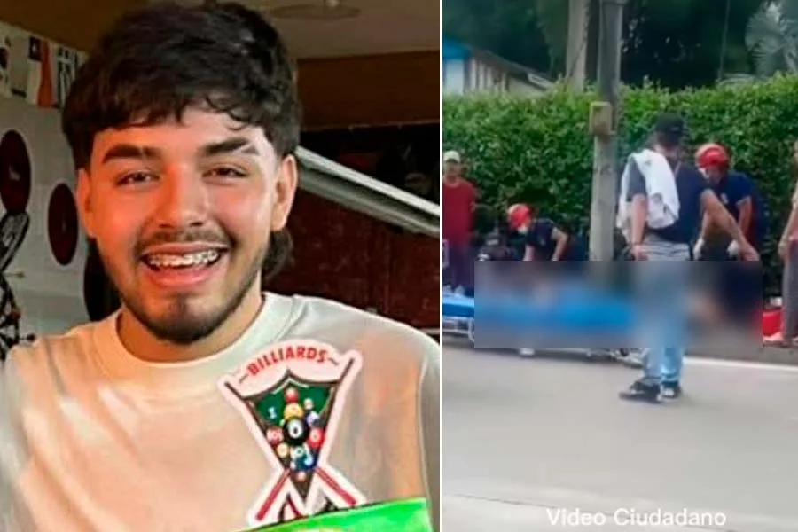 estudiante universitario accidente de moto La Tebaida