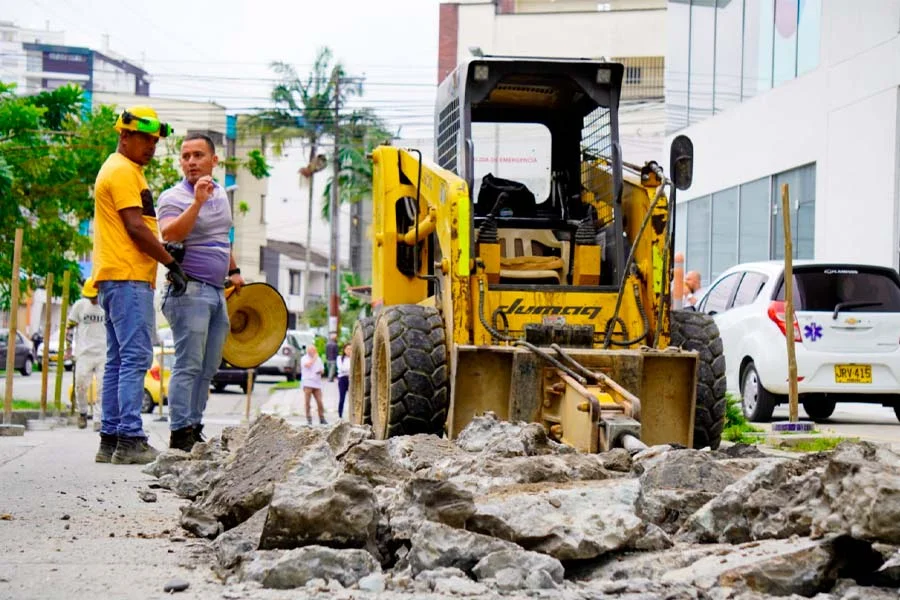 mejoramiento malla vial Armenia