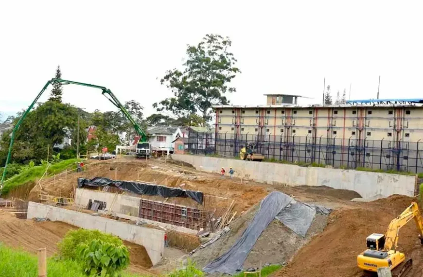 obras nuevo pabellón cárcel Peñas Blancas