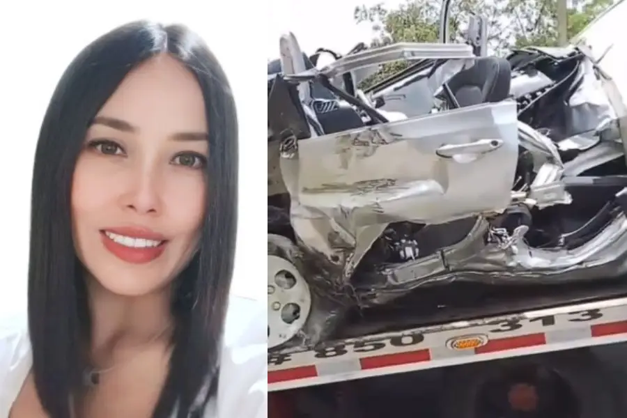 profesional y su madre murieron cuando una tractomula cayó sobre su auto