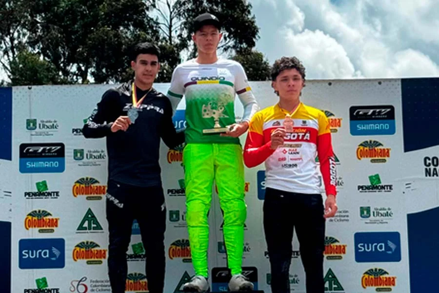 quindianos campeones nacionales de BMX
