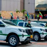 Entregaron vehículos seguridad Quindío