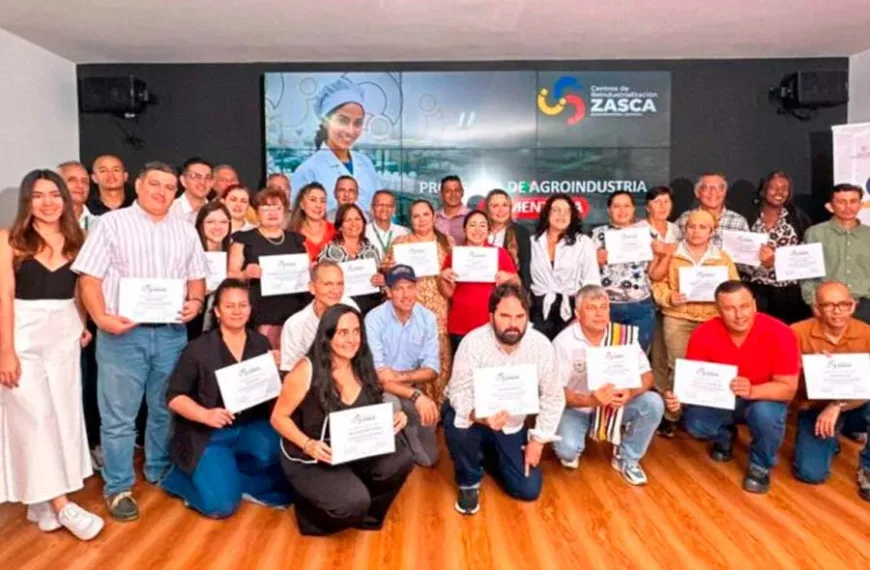 Graduaron empresarios agroindustriales Quindío Zasca