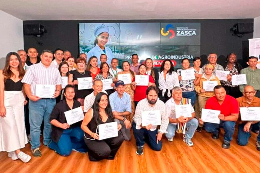 Graduaron empresarios agroindustriales Quindío Zasca
