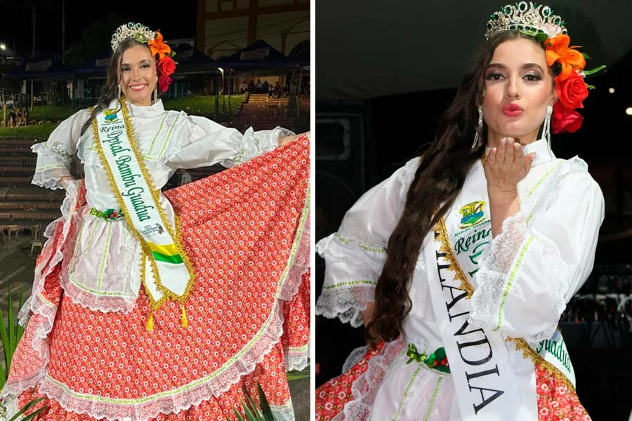 Señorita Filandia Reina Departamental del Bambú y la Guadua
