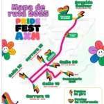 cierres viales Armenia Marcha del Orgullo LGBTIQ+
