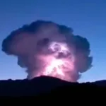 fenómeno eléctrico volcán del Ruíz