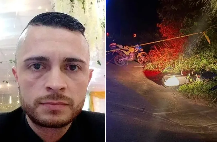 motociclista murió accidente vía Circasia - Montenegro