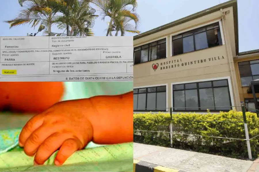 bebé muerta hospital de Montenegro negligencia