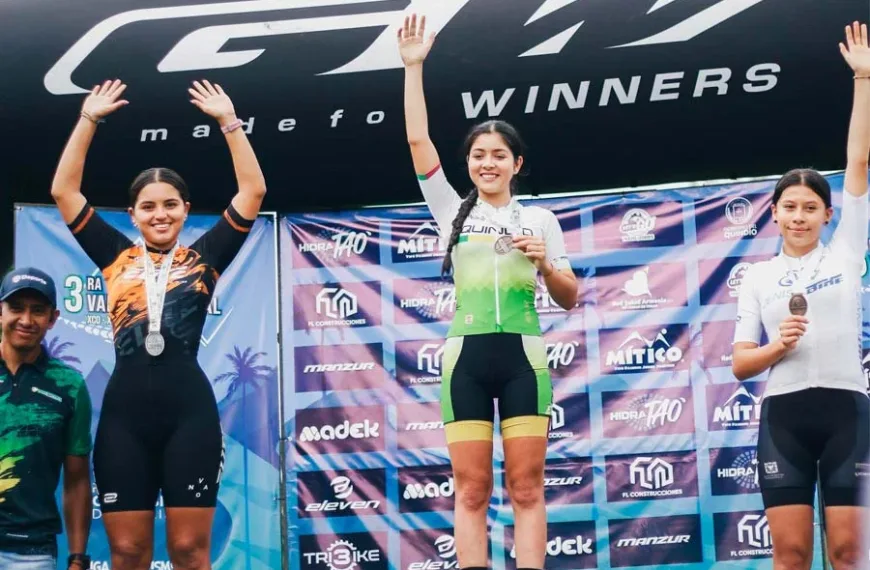 quindiana campeona nacional Mountain Bike en Calarcá