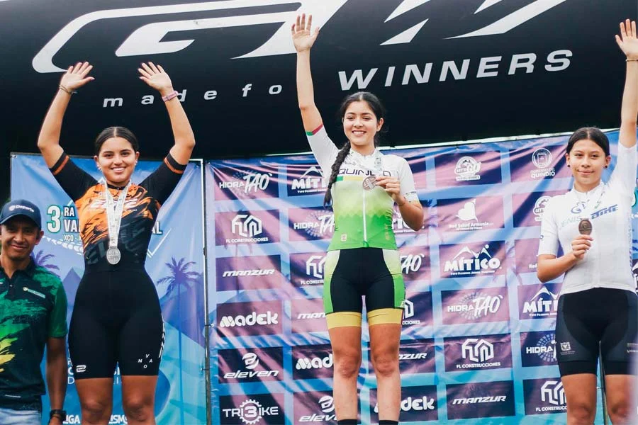 quindiana campeona nacional Mountain Bike en Calarcá