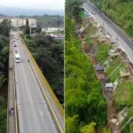 represamiento carros puente La Florida Setta advierte Invías
