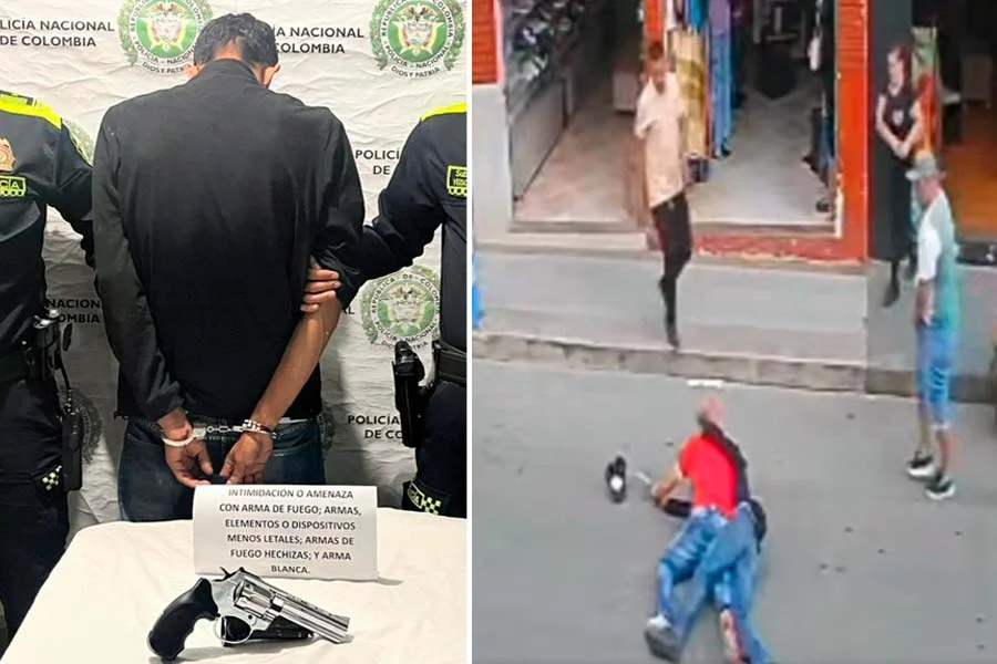 sujeto que apuntó arma contra ciudadano en Montenegro