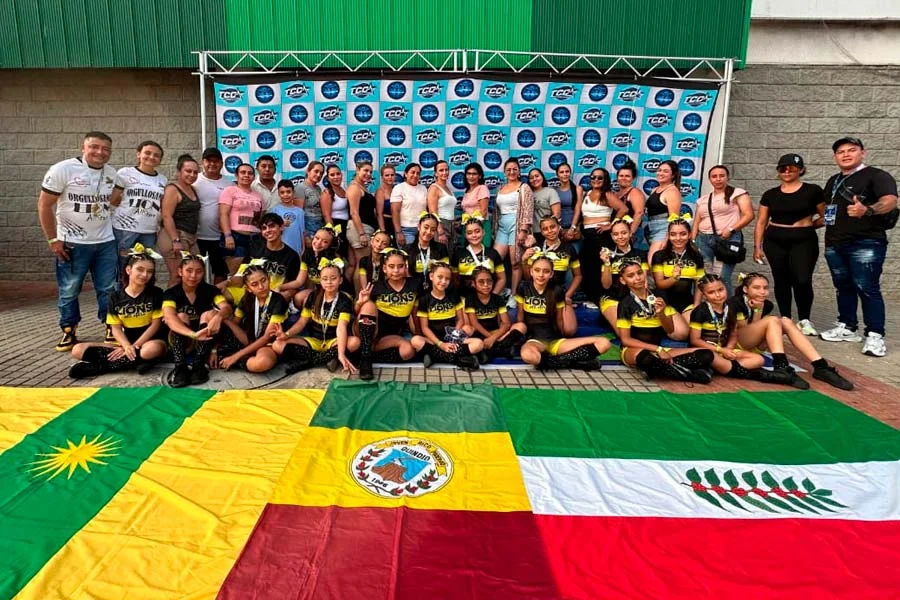 Equipos de porrismo de Quimbaya y Montenegro oro en Campeonato Nacional