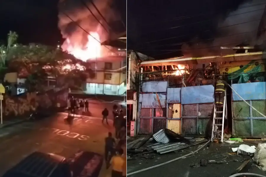 Incendio Guayaquil controles