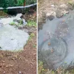 contaminación en quebrada de Filandia