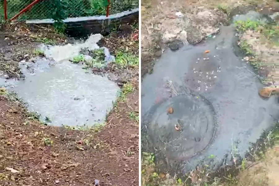 contaminación en quebrada de Filandia