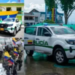 estrenan patrullas respaldo de la gobernación del Quindío