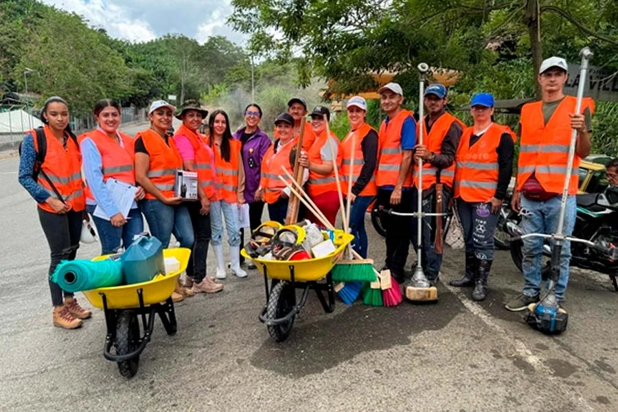 intervención vial Río Verde y Río Lejos convenios solidarios