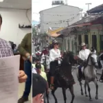 Alcalde de Calarcá acabar cabalgata fiestas