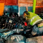 En Quindío recuperaron motos camioneta robadas