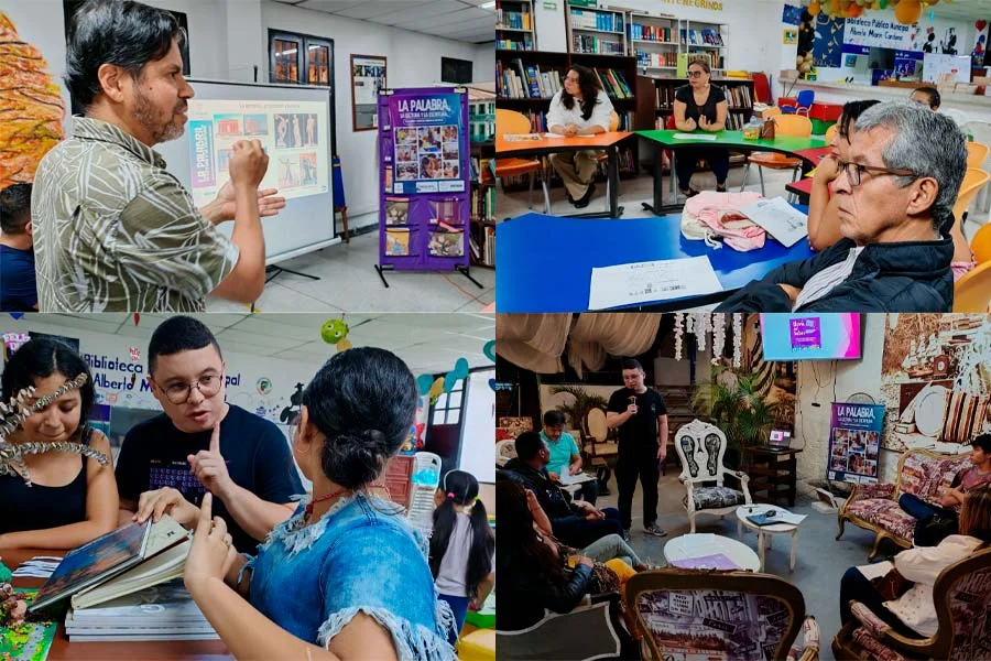 Montenegrinos fortalecen su lectura crítica en el proyecto "La Palabra, la lectura y la Escritura"