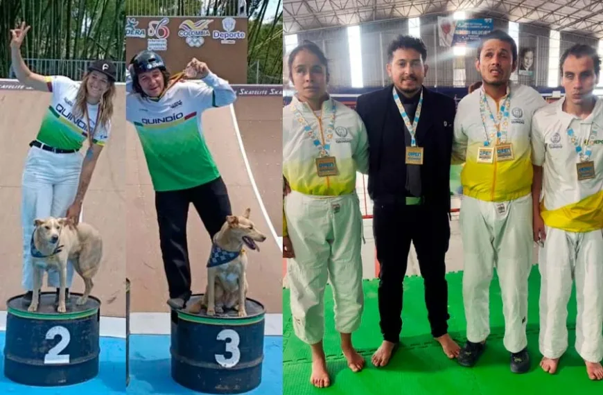 Quindío medallas en BMX freestyle y judo inclusivo