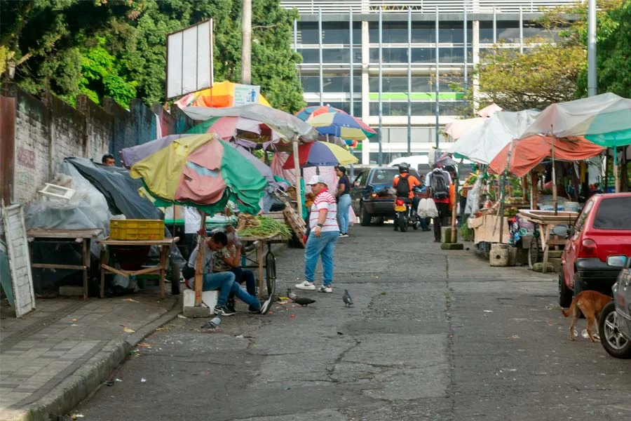 vías que se peatonalizarán en Armenia