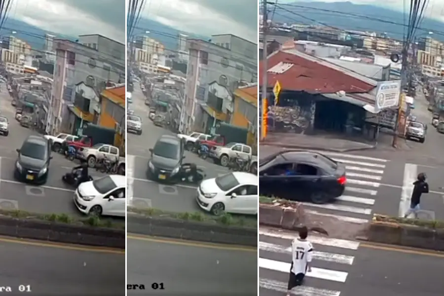 Armenia conductor causó accidente huyó