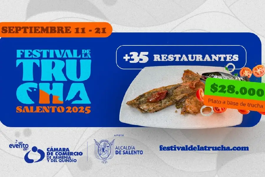 Arrancó el Festival de la Trucha en Salento