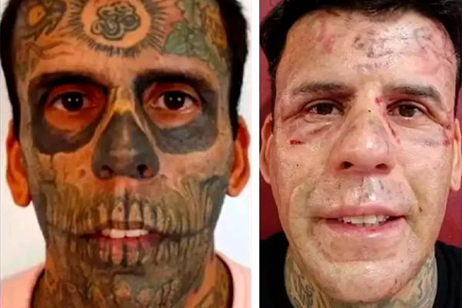 hombre más tatuado de Brasil