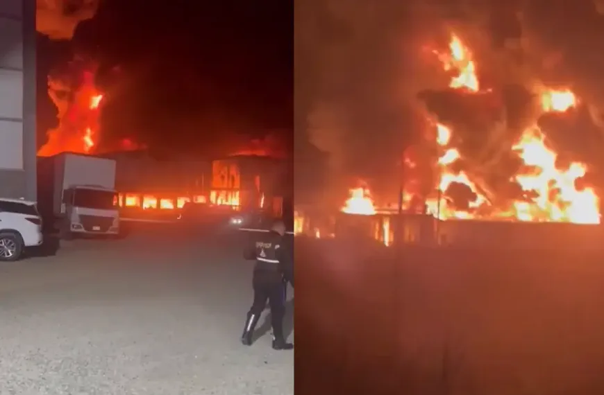 incendio fábrica Fritomix