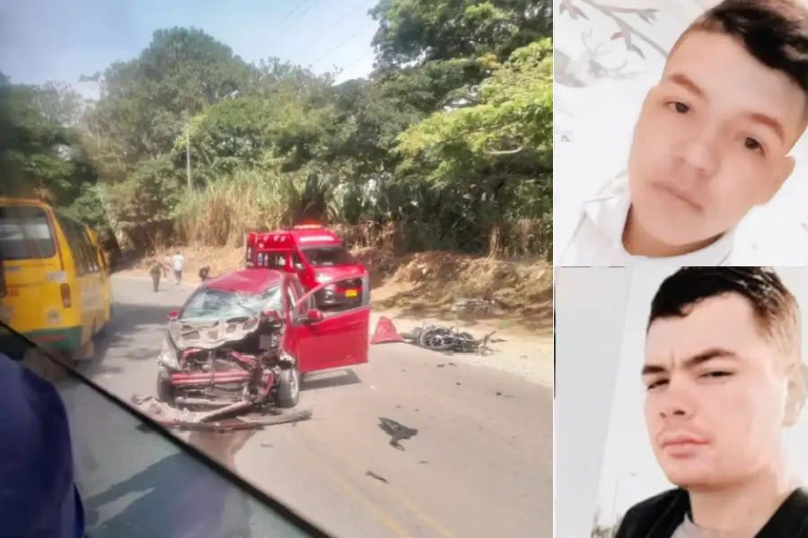 jóvenes Génova víctimas accidente