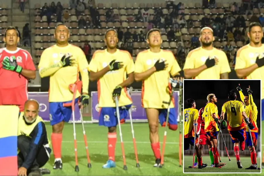 selección Colombia de fútbol de amputados clasificó copa del mundo